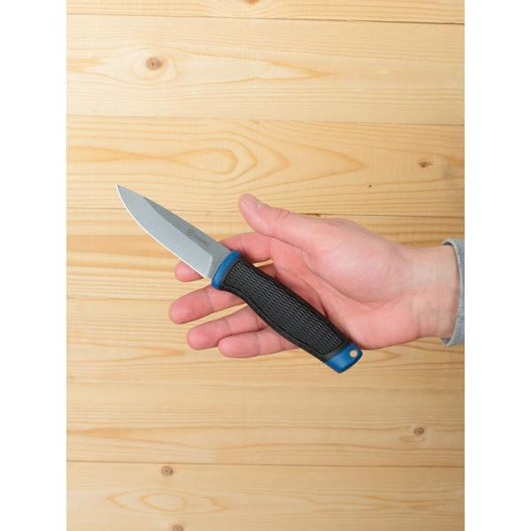 Buy Knife ganzo g806 -b blue with scissors
