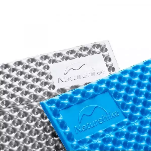 Купить Килимок складний Naturehike NH19QD008, алюмінієва плівка,185x56x16 мм, оливковий зелений