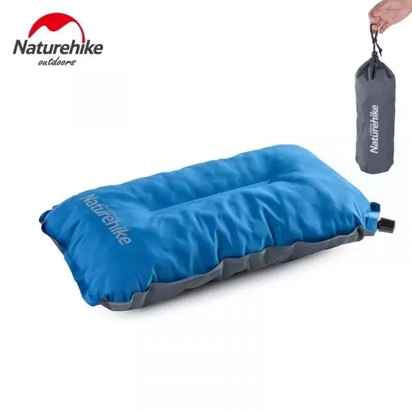 Buy Pillow Samonajn Naturehike Sponge Automatic NH17A001-L, Light Blue