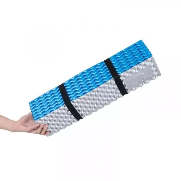 Купить Килимок складний Naturehike NH19QD008, алюмінієва плівка, 185x56x16 мм, жовтий