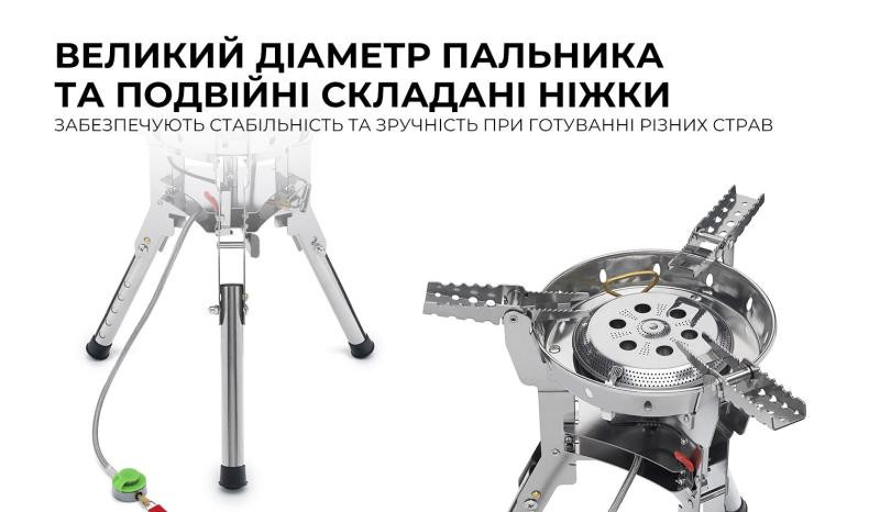 Купить Газовий пальник BRS-69