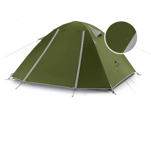 Buy Tent double Naturehike P-series NH18Z022-P, 210T/65D, dark green