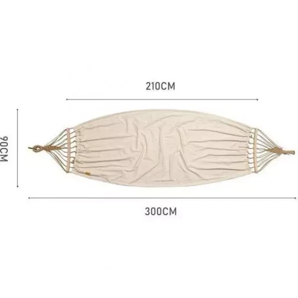 Buy Hammock single without throwing Naturehike NH20DC001, cotton, beige