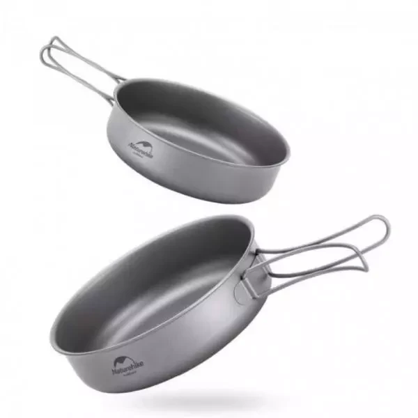 Buy Titanova frying pan with a folding pen 17 cm Naturehike NH18T010-A