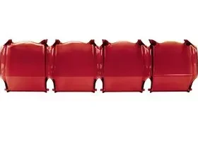 Buy Adaptive light protection 10 "Red Rigid