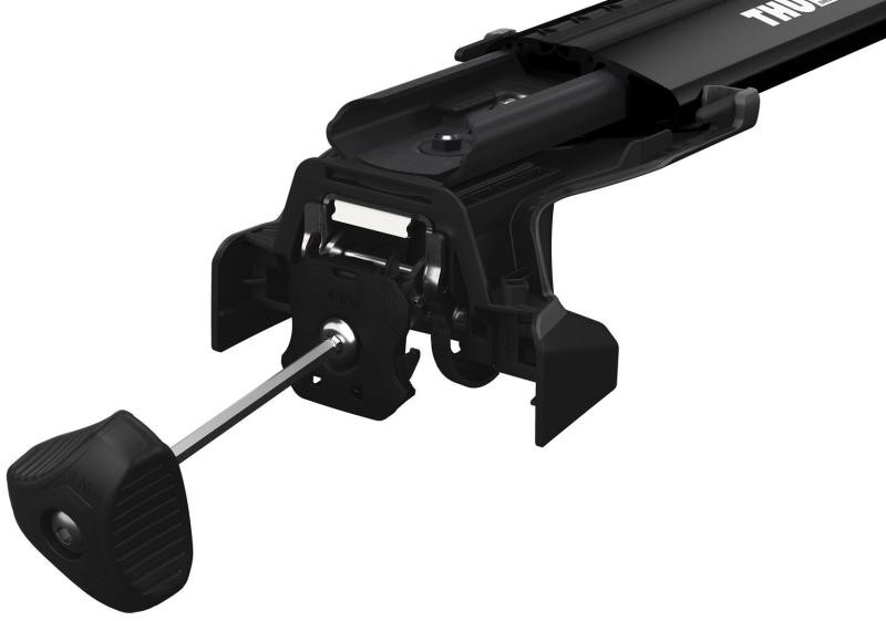 Купити Багажник в штатные места в рейлингах Thule WingBar Edge Black для Peugeot 5008 (mkI) 2009-2016 (TH 7216B-7215B-7207-7045)