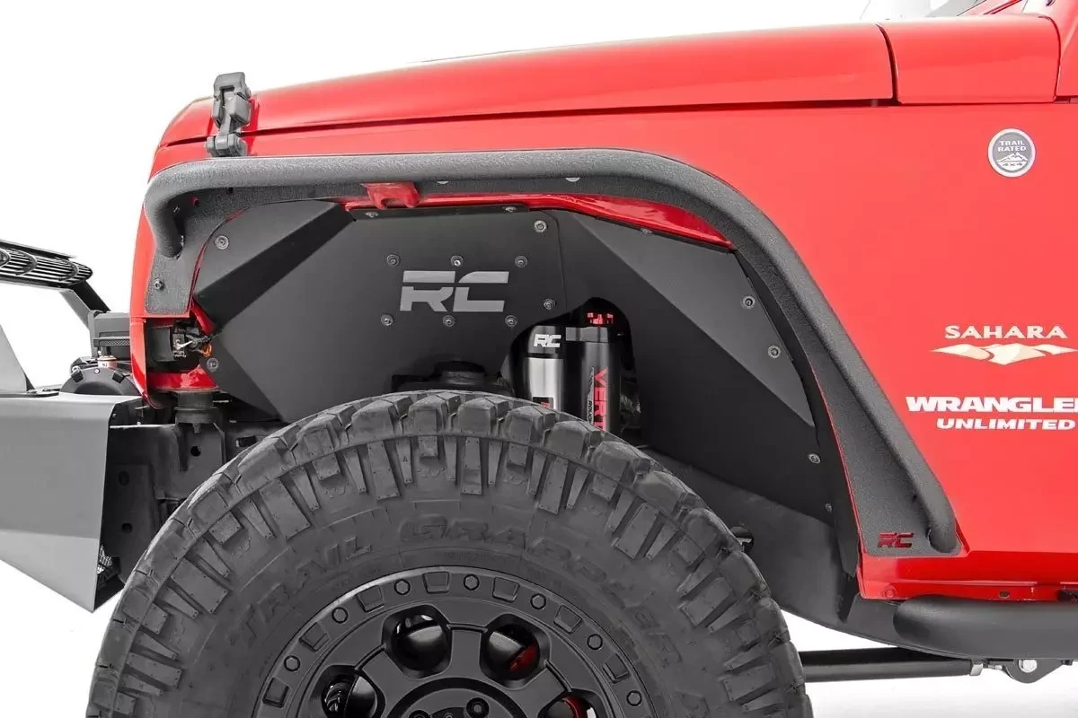 Купити Трубчасті розширювачі крил Rough Country - Jeep Wrangler JK 07-18