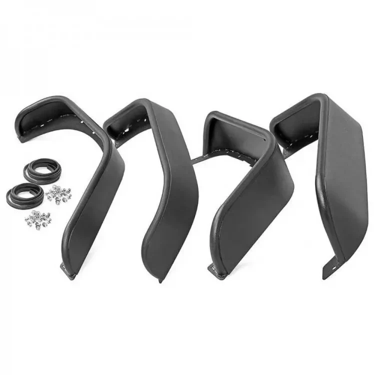 Купити Трубчасті розширювачі крил Rough Country - Jeep Wrangler JK 07-18