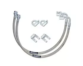 Купить Комплект задних тормозных линий, нержавеющая сталь 20" Lift 4-6" Rubicon Express - Jeep Wrangler JK