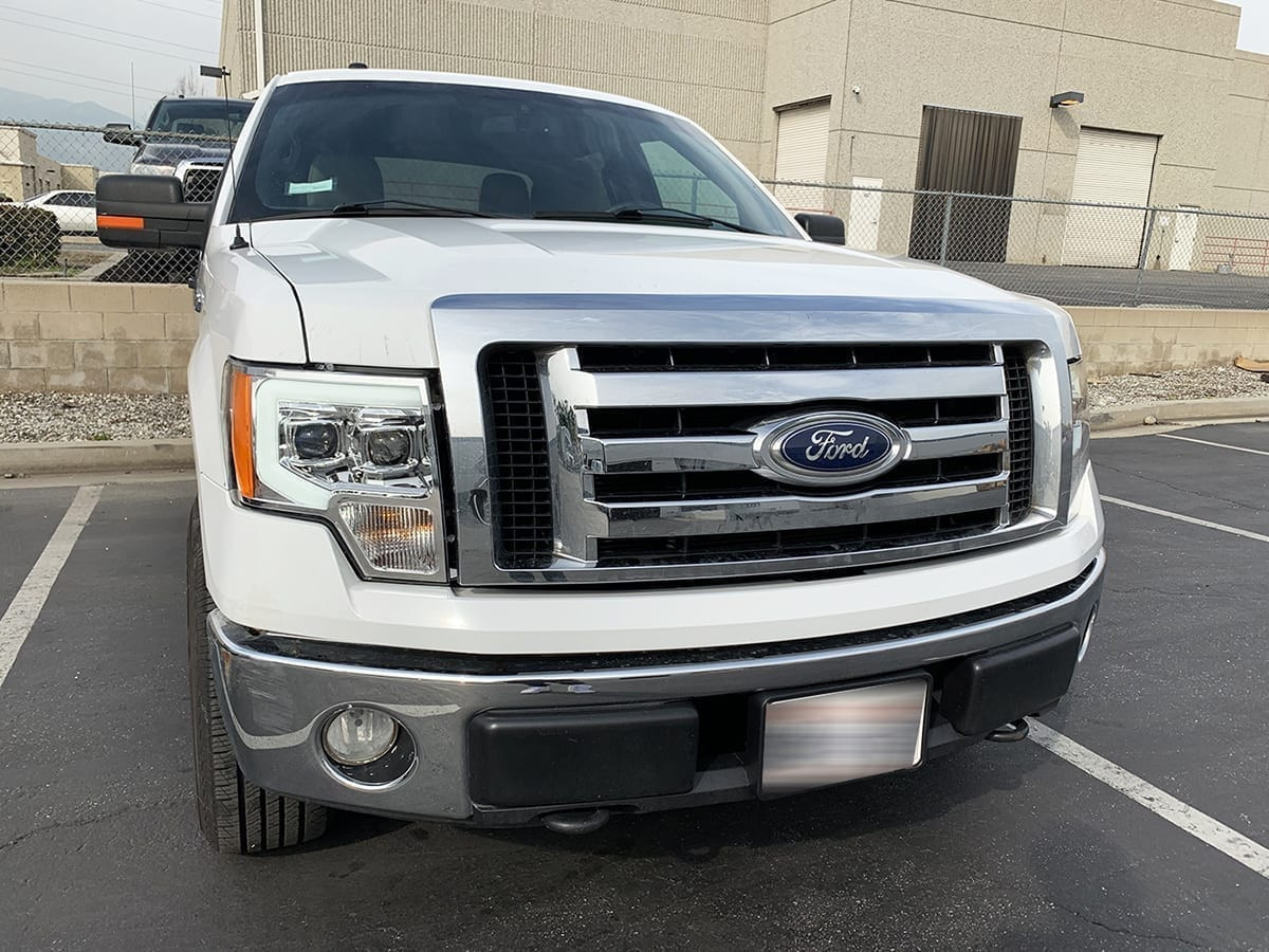 Buy Ford Ford F150 2009-2014 Pro Series Chrome Alparex Axhl-FF09-PTS-C-A