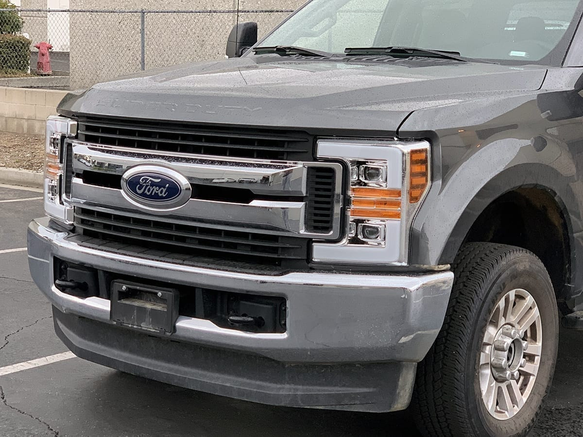 Купити Передні фари Ford Super Duty 2017-2019  PRO серія хром AlphaRex AXHL-FD18-PPTS-C-A