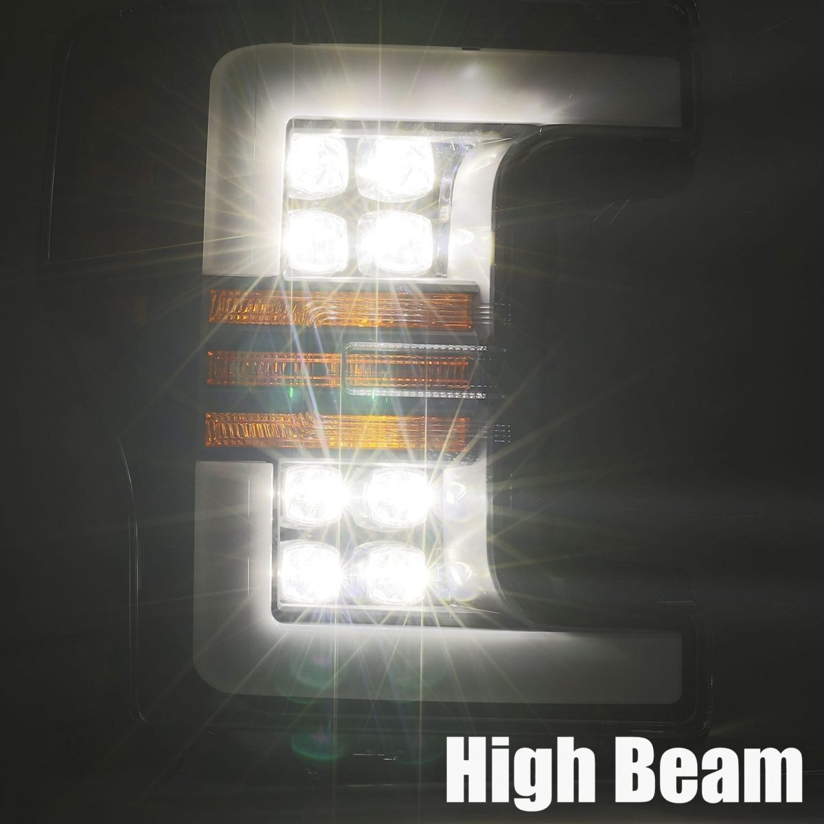 Buy Ford Super Duty 2017-2019 LED NOVA CHRM ALPHAREX AXHL-FD18-PPTS-C-C-A