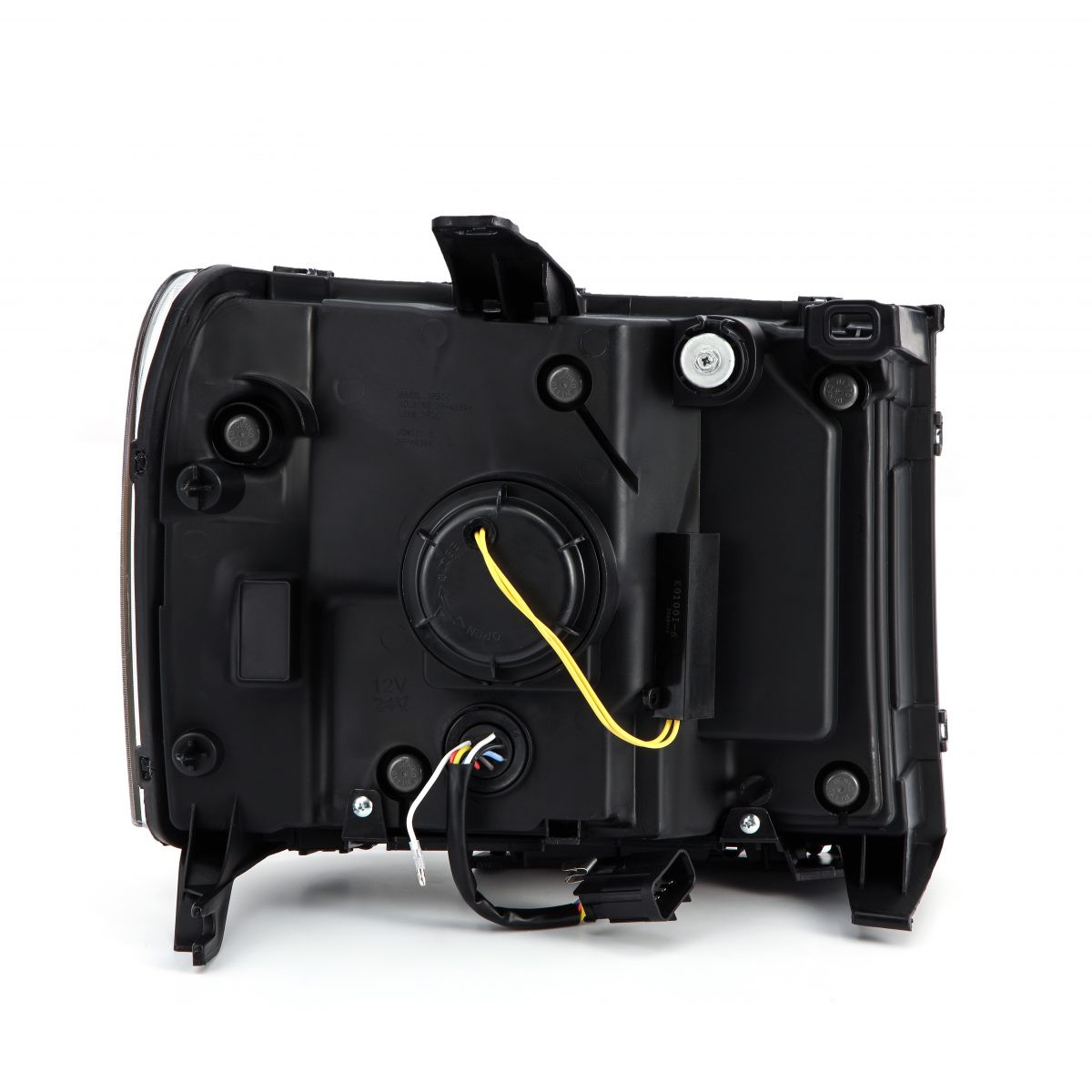 Buy Front headlights GMC Sierra 2007-2013 Pro Series Chrome Alpharex Axhl-GS07-PTS-C-A