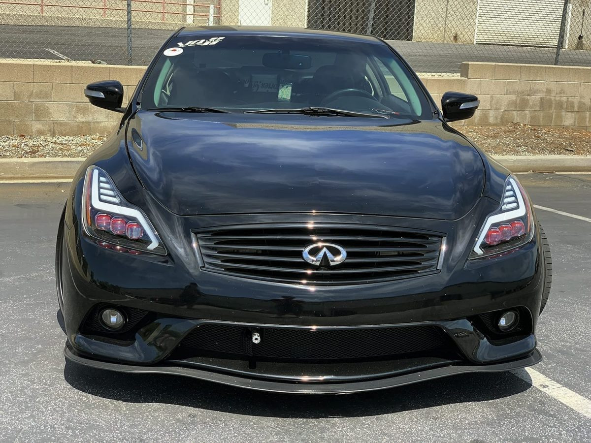 Buy Front headlights Infiniti G37 2008-2013 LED NOVA series Chrome Alpharex Axhl-IG08-PPRS-C-A