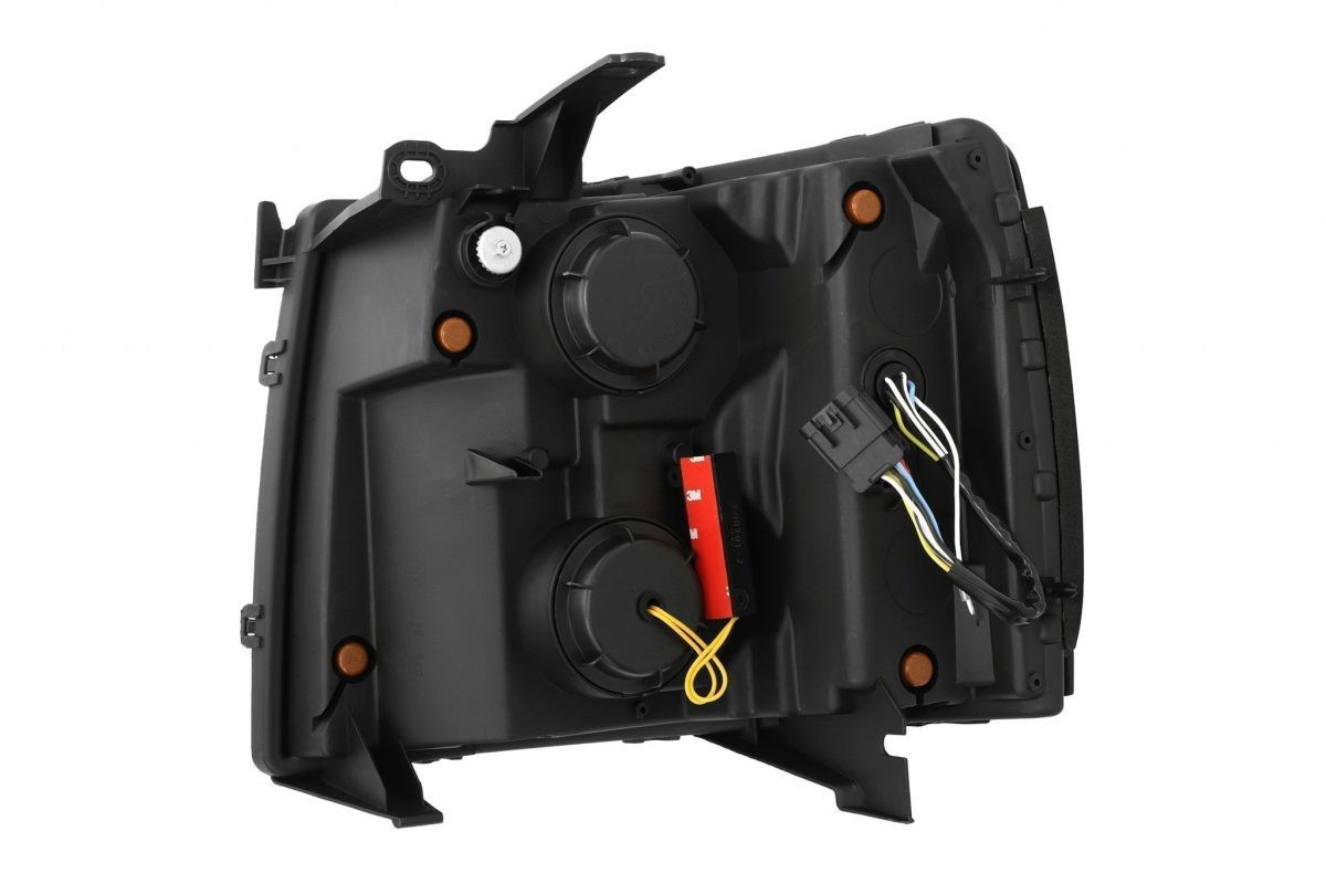 Buy Front headlights Chevrolet Silverado 2007-2013 LED NOVA CHRM ALPHAREX AXHL-CL07-PTS-LED-C-A