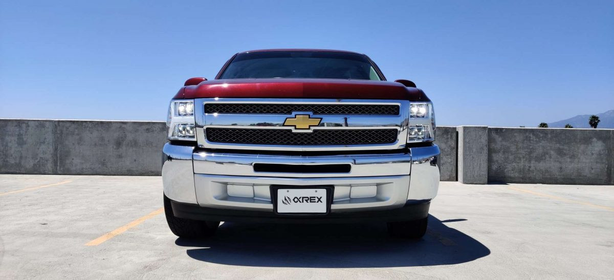 Buy Front headlights Chevrolet Silverado 2007-2013 LED NOVA CHRM ALPHAREX AXHL-CL07-PTS-LED-C-A