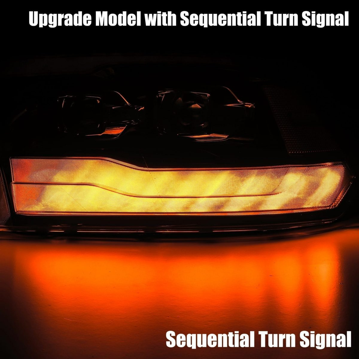 Buy Front headlights Dodge RAM 1500 Classic 2009-2023 Pro Series Chrome Alpharex Axhl-DR09-PTS-C-A-G3