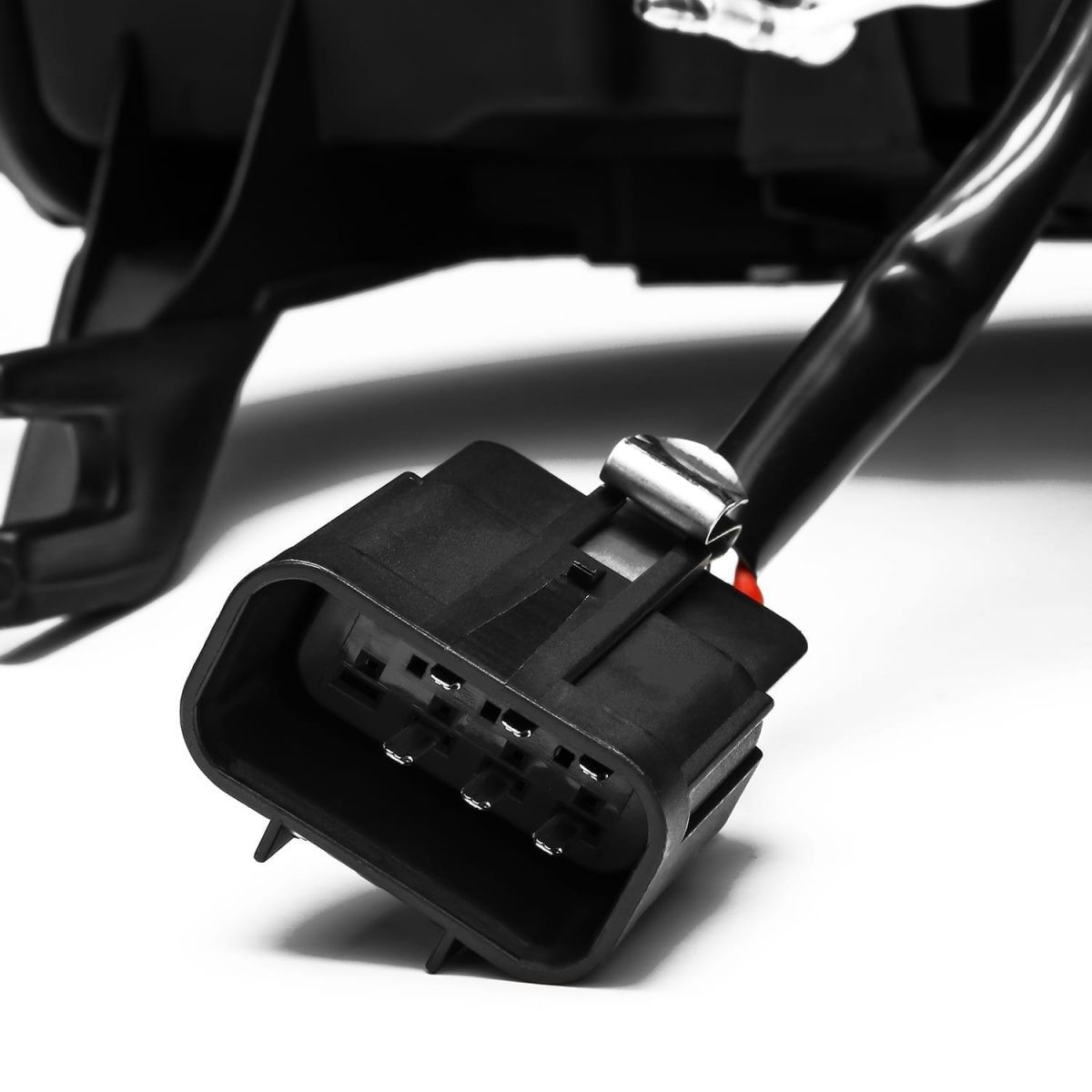 Buy Front headlights GMC Sierra 2007-2013 LED NOVA series carbohy-black Alpharex Axhl-GS07-PPTS-LB-A