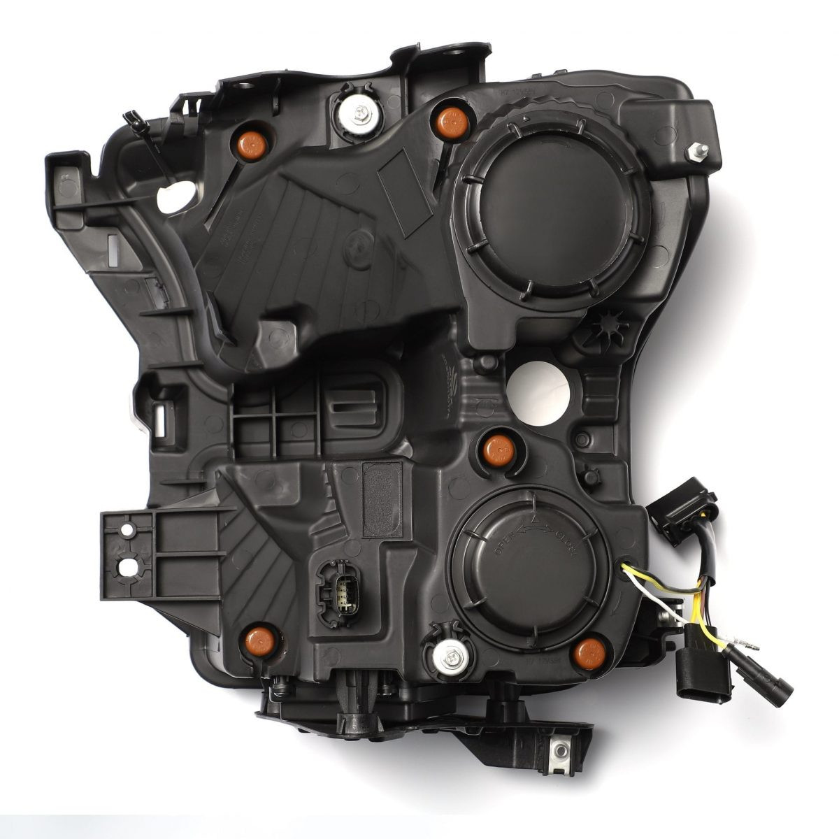 Купити Передні фари Ford F150 2015-2017 LED NOVA серія чорні AlphaRex AXHL-FF15-PPTS-LED-B-A-G2