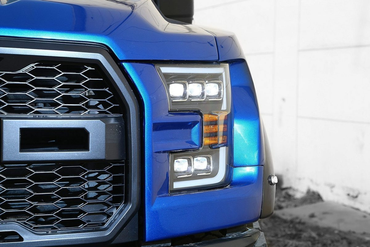 Buy Ford Ford F150 2015-2017 LED NOVA Series ALPHA-BLACK ALPHAREX AXHL-FF15-PPTS-FLB-A-G2