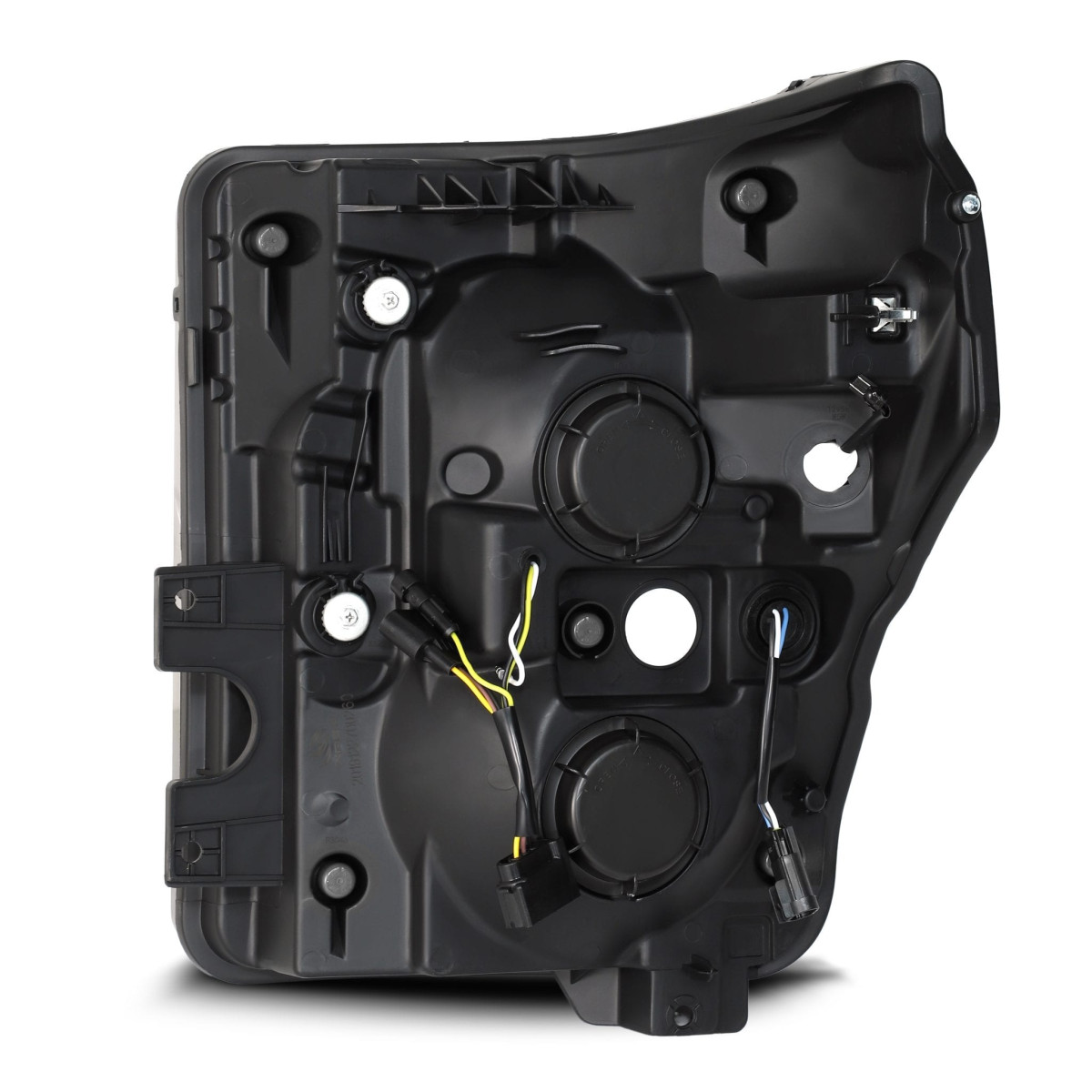 Buy Front headlights Ford Super Duty 2011-2016 LED NOVA series Chrome Alpharex AHL-FD11-N-C