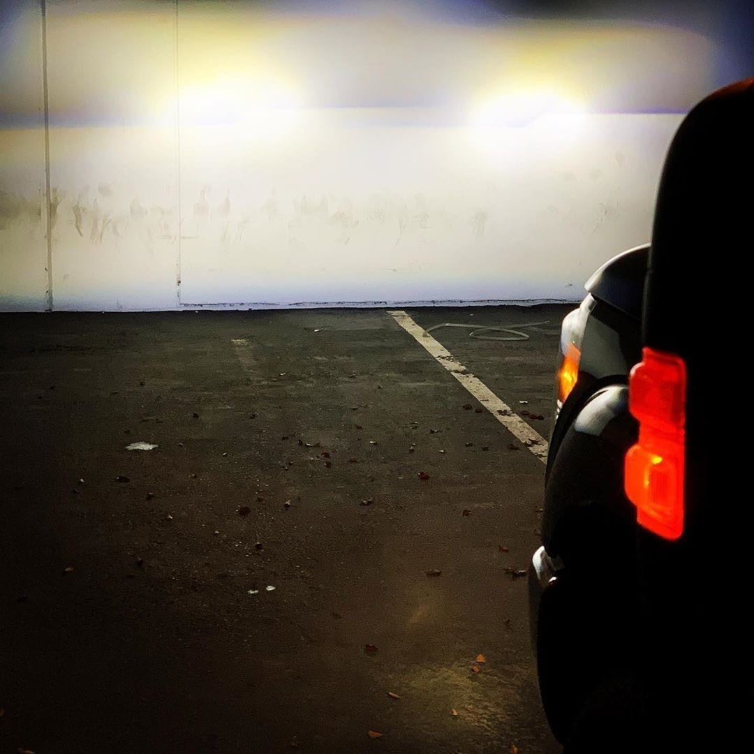 Buy Front headlights Ford Super Duty 2011-2016 LED NOVA Series Color ALPHA-BLACK ALPHAREX AHL-FD11-N-FB