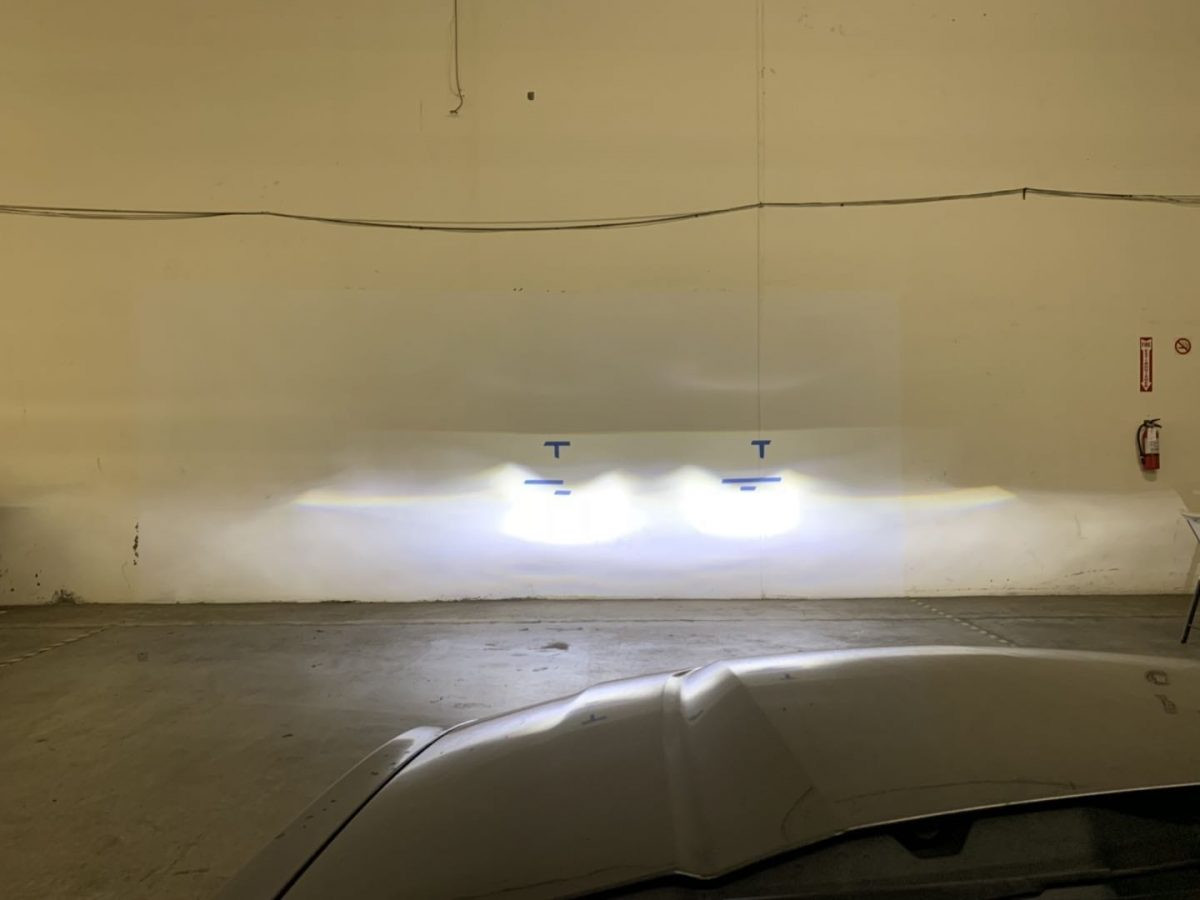 Купити Передні фари Ford Mustang 2010-2014 LED LUXX серія хром AlphaRex AHL-FM10-PL-SA-C