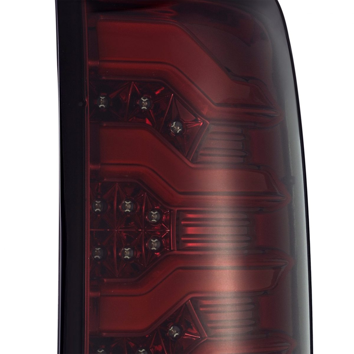 Buy Rear GMC Sierra 2014-2018 LED PRO series Red-Small Alpharex Atl-GS14-R-RS