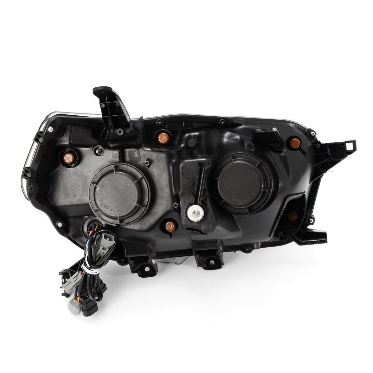 Купить Передние фары Toyota 4Runner 2010-2013 PRO серия черные AlphaRex AHL-T410-P-S-B