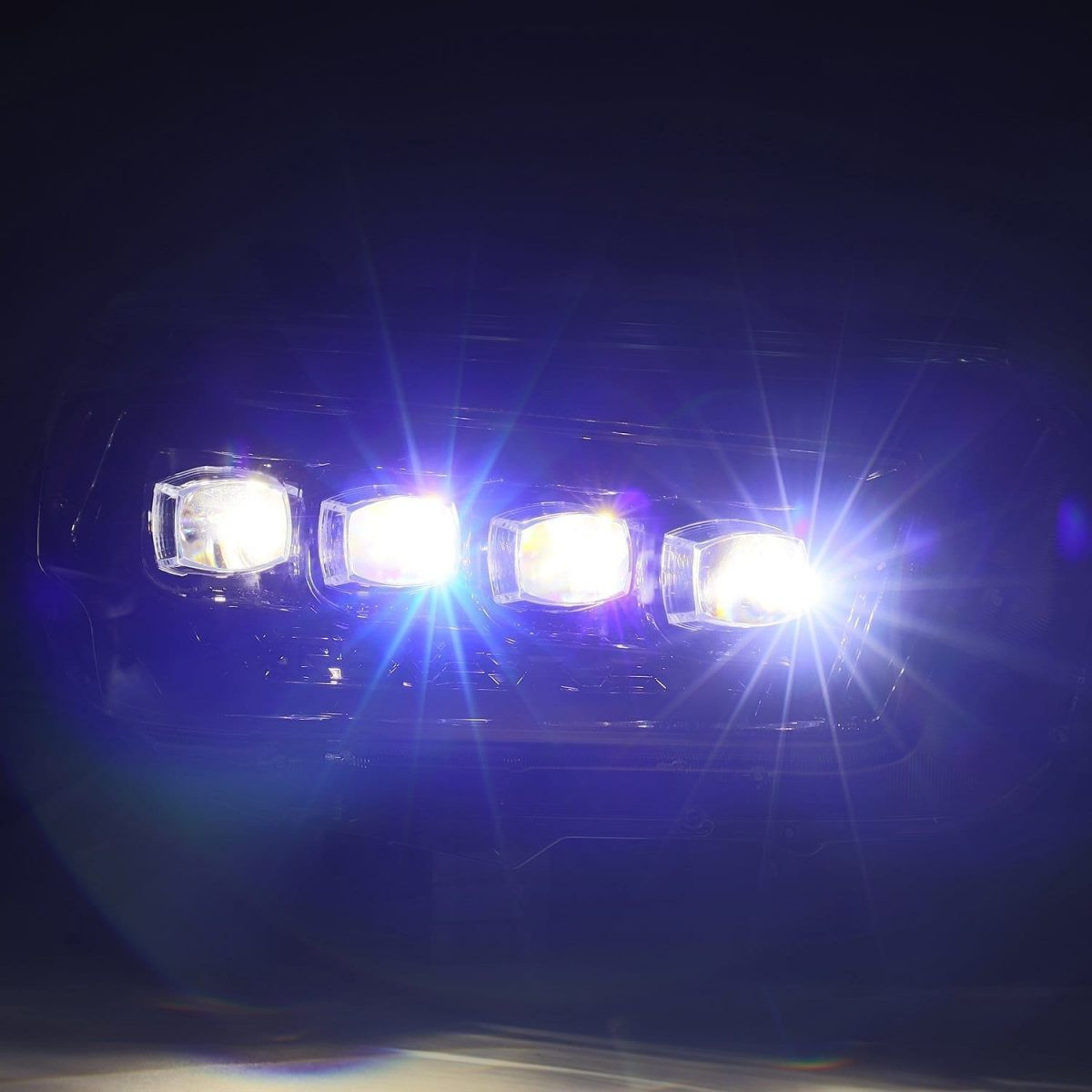 Купить Передние фары Toyota 4Runner 2010-2013 LED NOVA серия цвет Alpha-Black AlphaRex AHL-T410-N-FLB