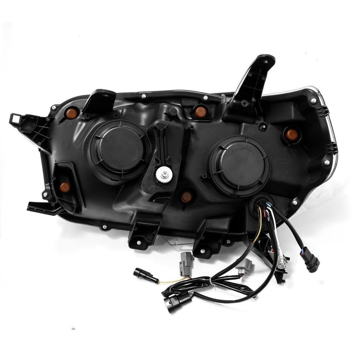 Купить Передние фары Toyota 4Runner 2010-2013 LED NOVA серия цвет Alpha-Black AlphaRex AHL-T410-N-FLB