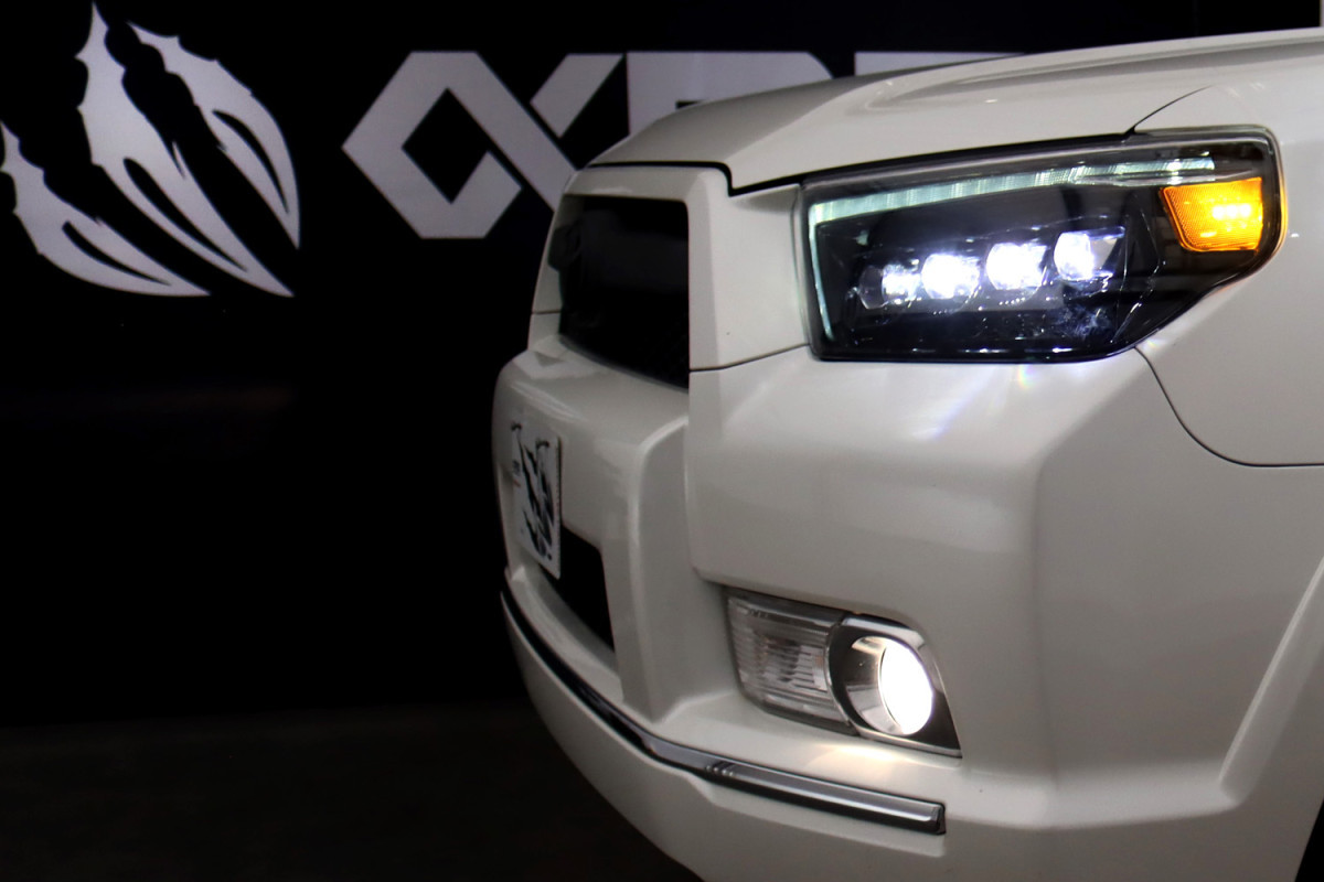 Buy Front headlights Toyota 4Runner 2010-2013 LED NOVA Black Alpharex Ahl-T410-N-B