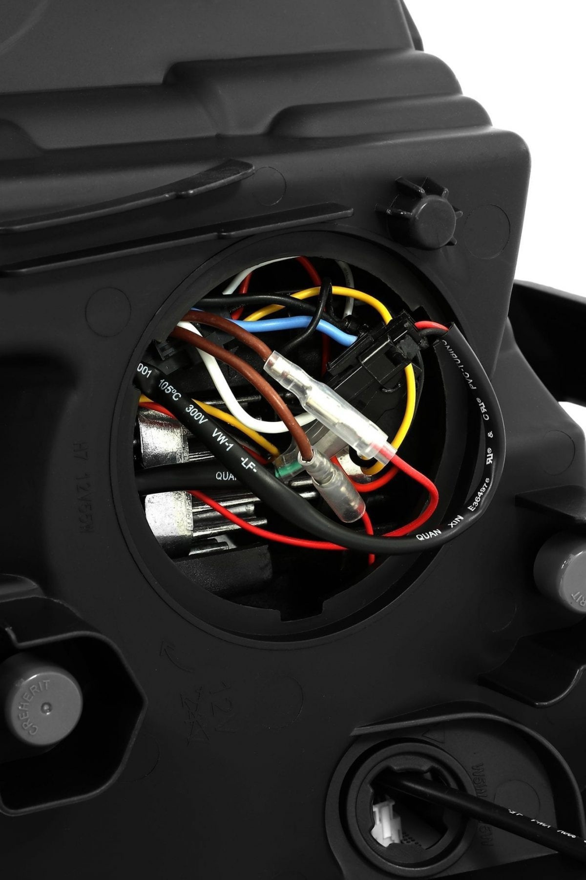 Купити Передні фари Toyota Tundra 2007-2013 LED NOVA серія колір Alpha-Black AlphaRex AHL-TUN07-N-AA-FLB