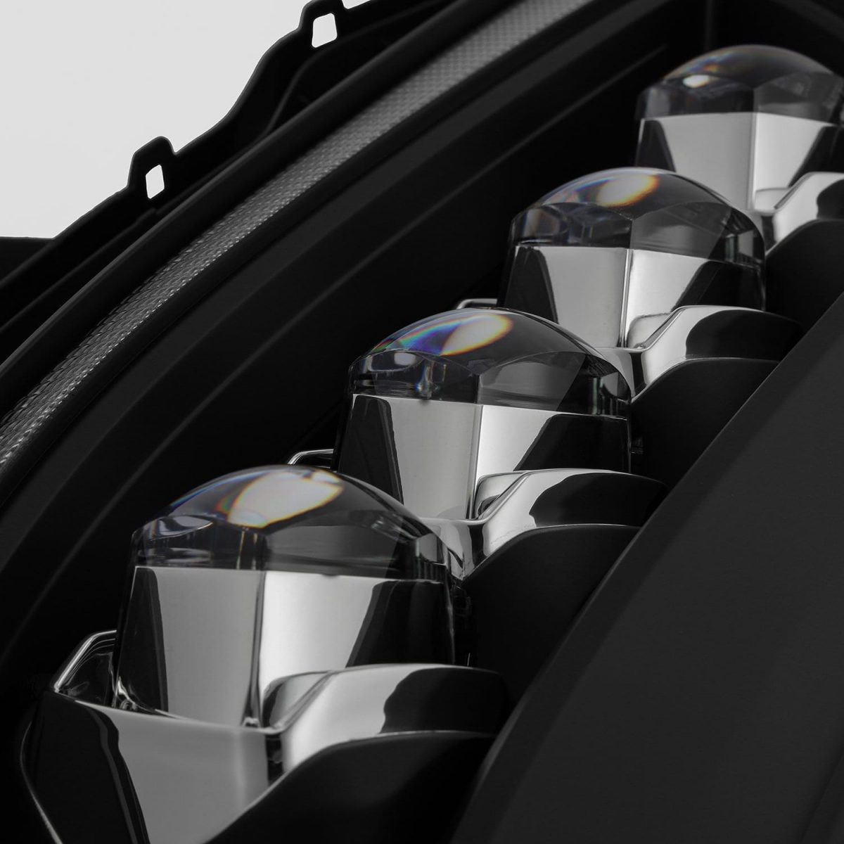 Buy Front headlights Toyota Sienna 2011-2020 LED NOVA Black Alpharex AHL-TTS11-N-B