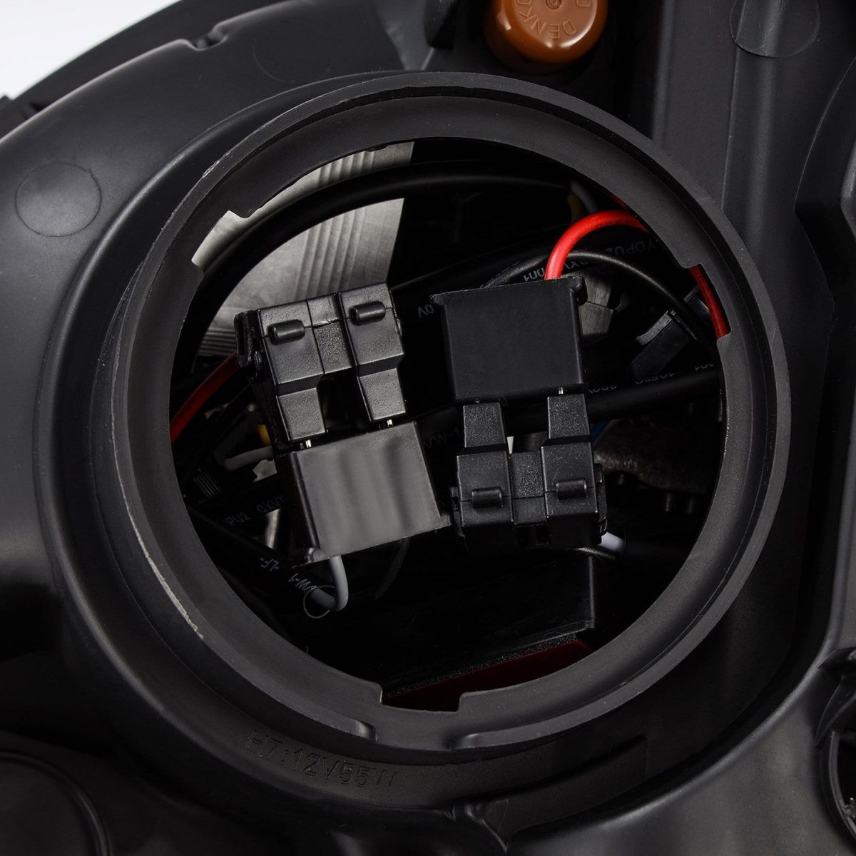 Купити Передні фари Toyota Sienna 2011-2020 LED LUXX серія колір Alpha-Black AlphaRex AHL-TS11-PL-SA-FLB