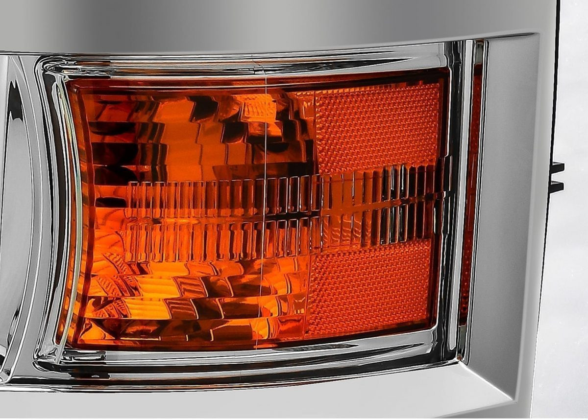 Купить Передние фары Chevrolet Silverado 3500HD 2015-2019 PRO серия хром / хром Grill вставка AlphaRex AHL-CL215-P-SA-C..