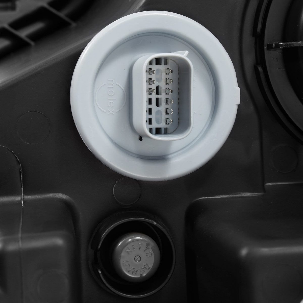 Купити Передні фари Dodge Ram 2500 2019-2023  PRO серія колір Alpha-Black AlphaRex AHL-DR219-P-S-FLB