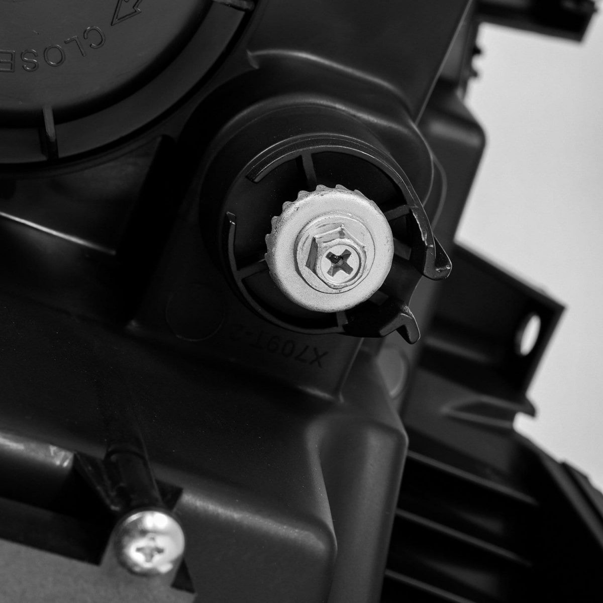 Купить Передние фары Dodge Ram 2500 2019-2022 PRO серия черные AlphaRex AHL-DR219-P-S-B