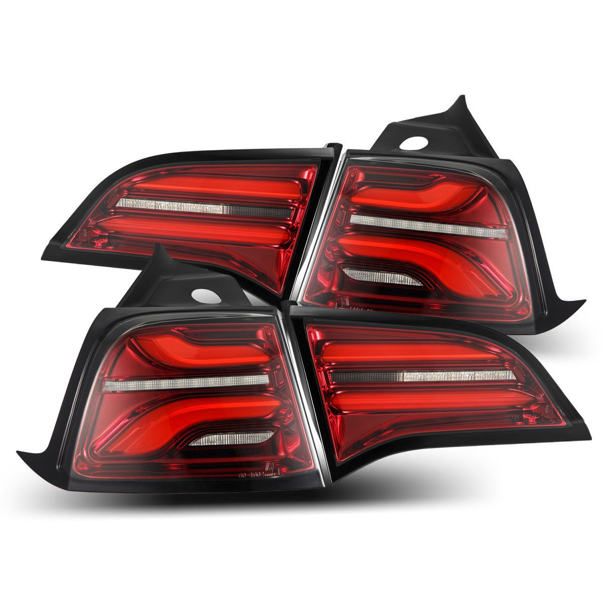 Buy Tesla Model y 2020-2022 LED PRO series Red Alpharex ATL-TS317-R-RS