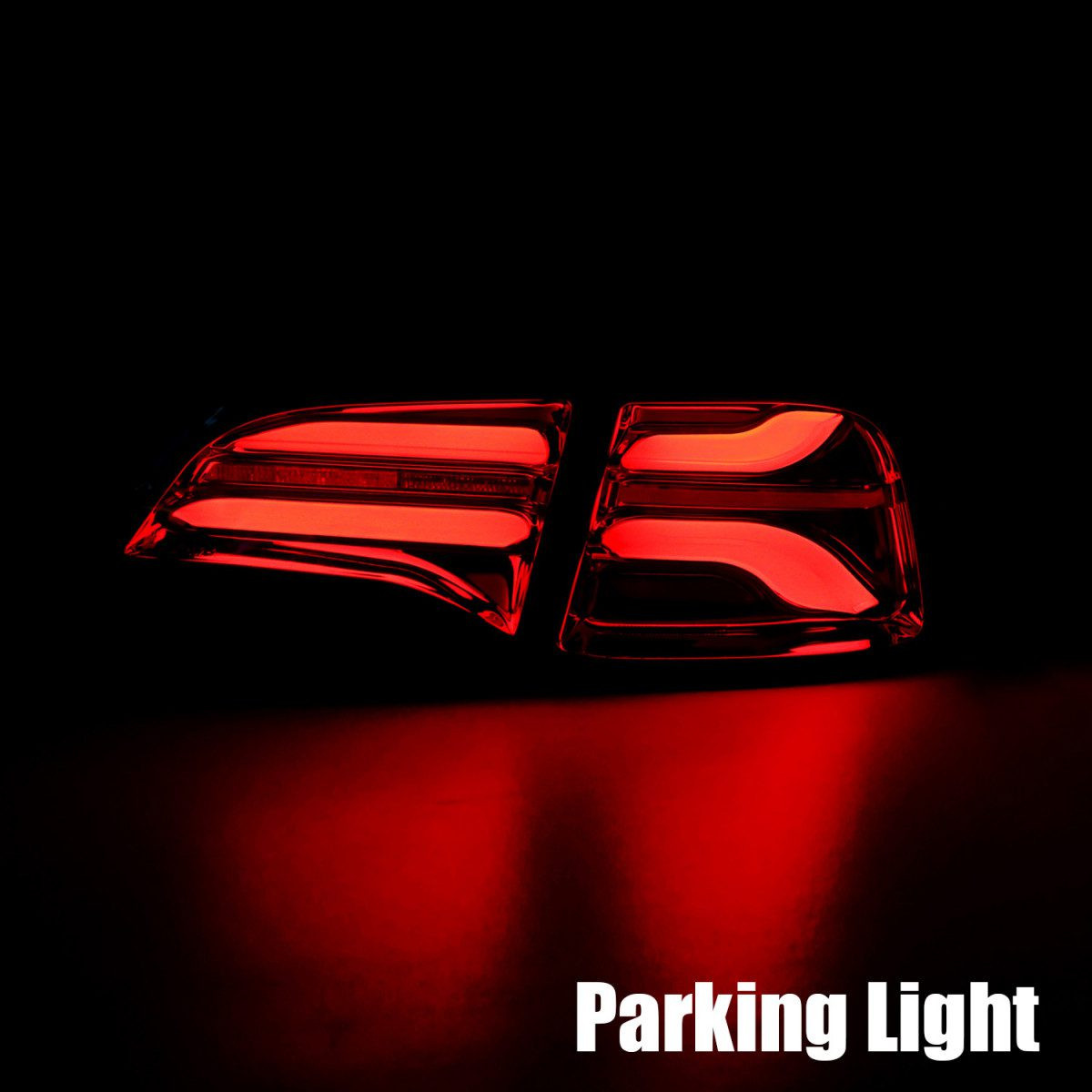 Buy Tesla Model y 2021-2022 LED PRO series Red Alpharex Atl-TS317-G2-R-RS