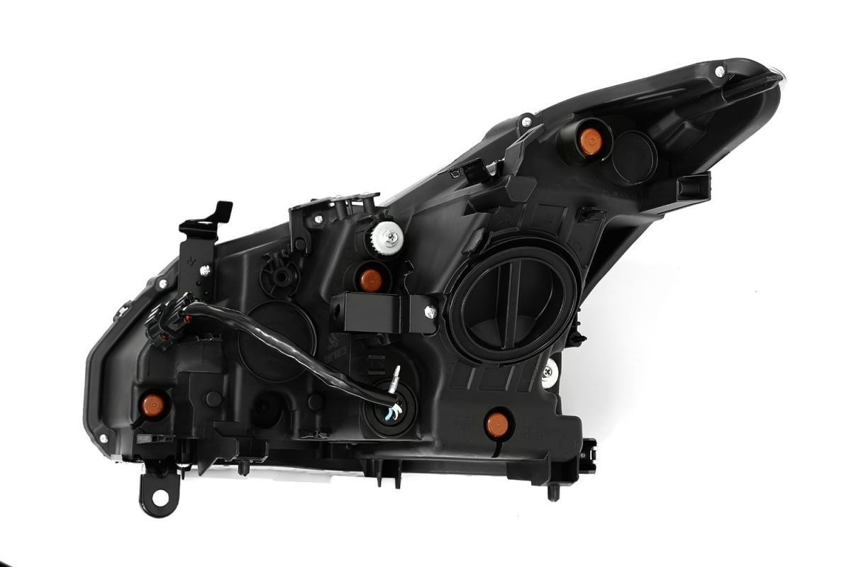 Buy Front headlights Infiniti Q60 2014-2015 LED NOVA Series Carbon-Black Alpharex AHL-IG08-N-LB