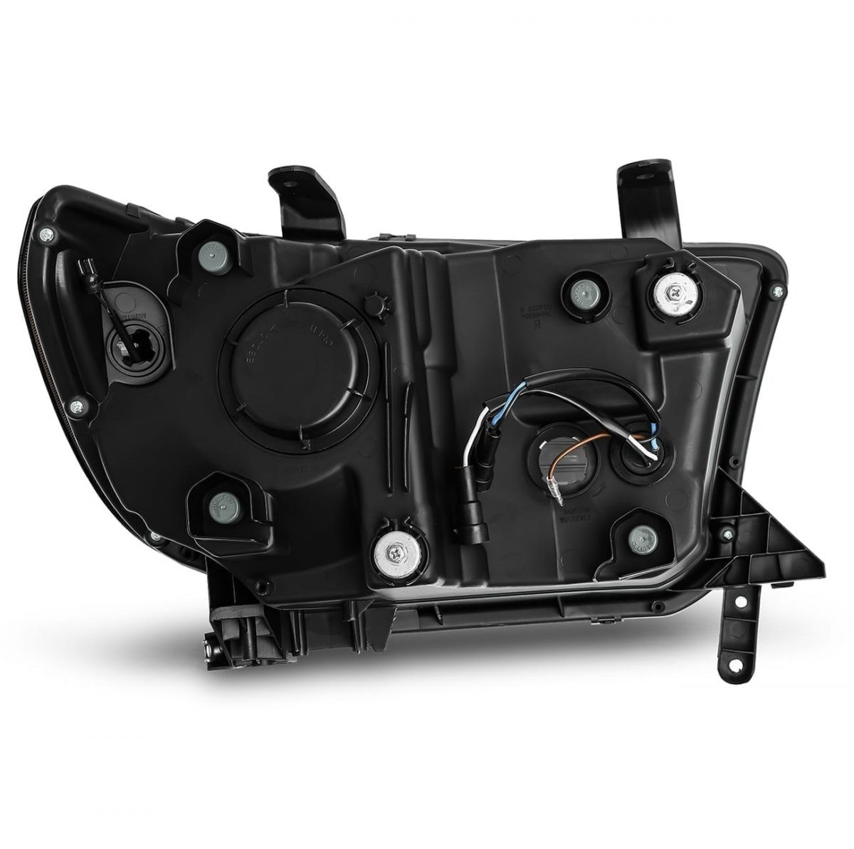 Buy Front headlights Toyota Tundra 2007-2013 LED NOVA Black ALPHAREX AHL-TUN07-N-AA-B