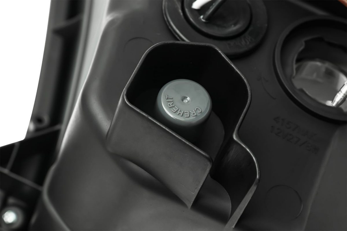 Buy Front headlights Toyota Tundra 2007-2013 LED NOVA Black ALPHAREX AHL-TUN07-N-AA-B