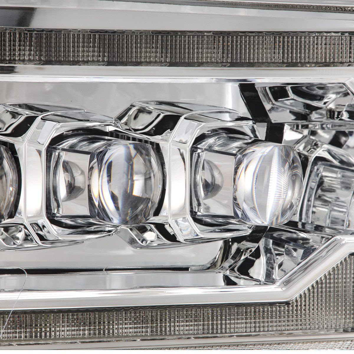 Buy Front headlights Dodge RAM 1500 Classic 2009-2023 Led G2 Style Nova Series Chrome Alpharex AHL-DR09-G5-N-C