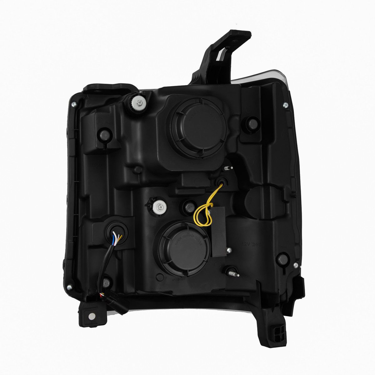 Купить Передние фары Chevrolet Silverado 1500 2016-2018 LED LUXX серия хром AlphaRex AHL-CL16-PL-SA-C