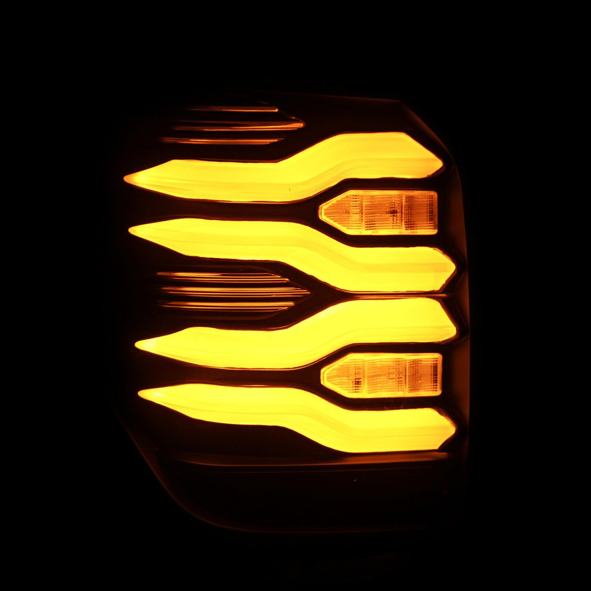 Купити Задні фари Toyota 4Runner 2010-2022 LED LUXX серія чорні AlphaRex RTL-T414-SA-YW-BS