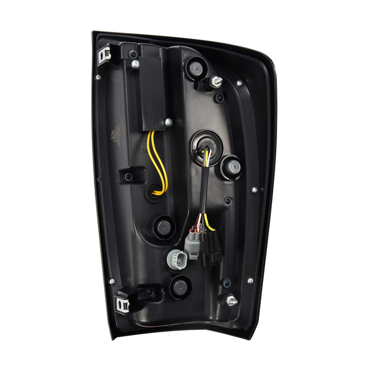 Купити Задні фари Toyota Tacoma 2016-2022 LED LUXX серія чорні AlphaRex RTL-TT16-SA-YW-BS