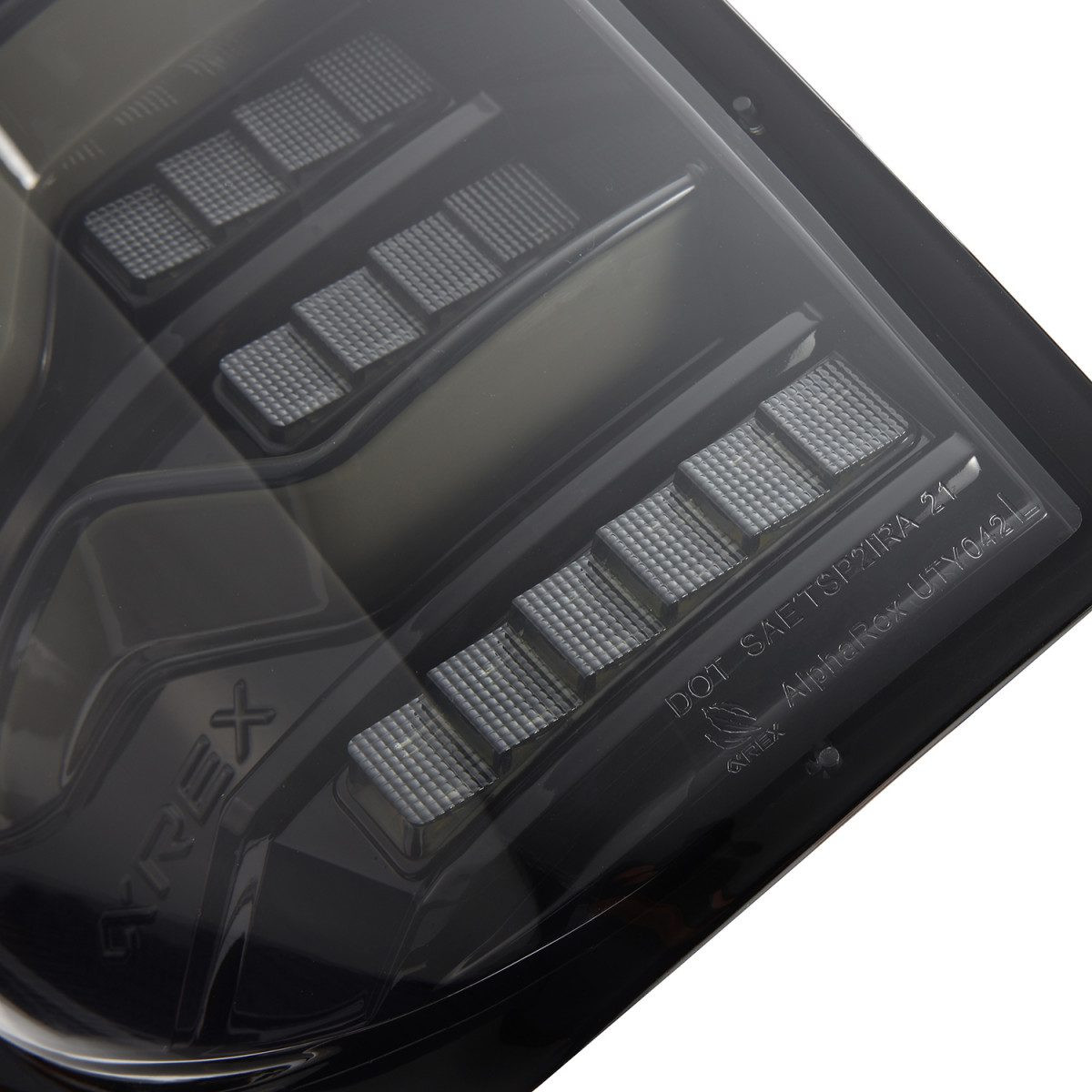 Buy Rear headlights Toyota Tundra 2014-2021 LED LUXX Series Color Alpha-Black Alpharex RTL-TUN14-SA-YS-LB