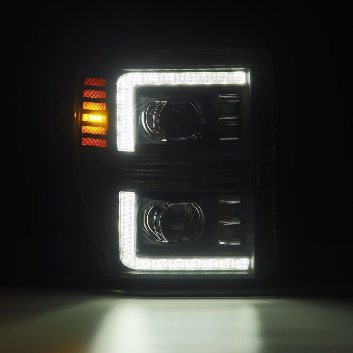 Buy Ford Super Duty 2008-2010 Pro Series Black Alparex AHL-FD08-P-S-B