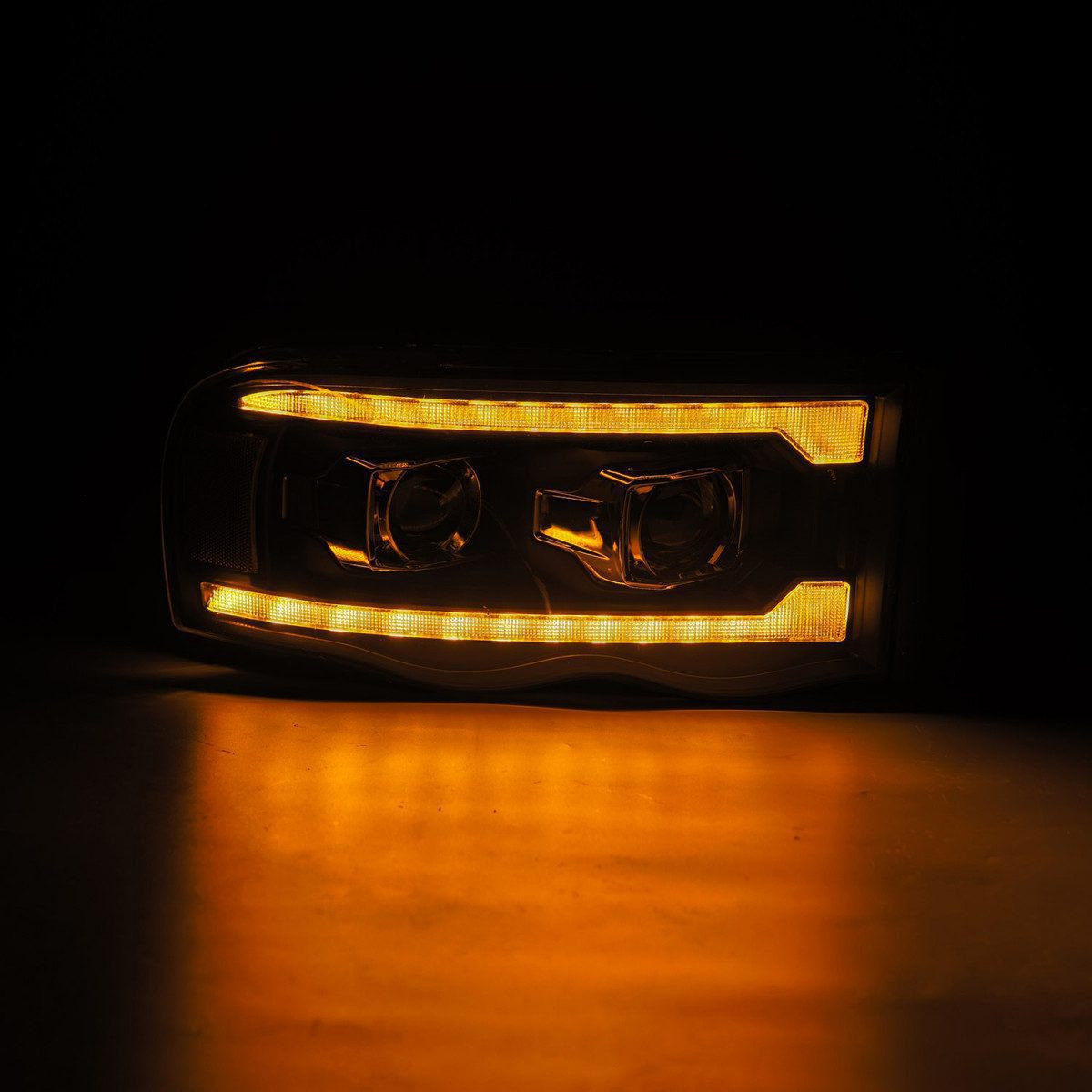 Buy Front headlights Dodge Ram 1500 Classic 2002-2005 LED LUXX BCL ALPHAREX AHL-DR02-PL-SA-B